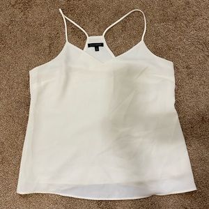 Banana Republic // white tank top racer back